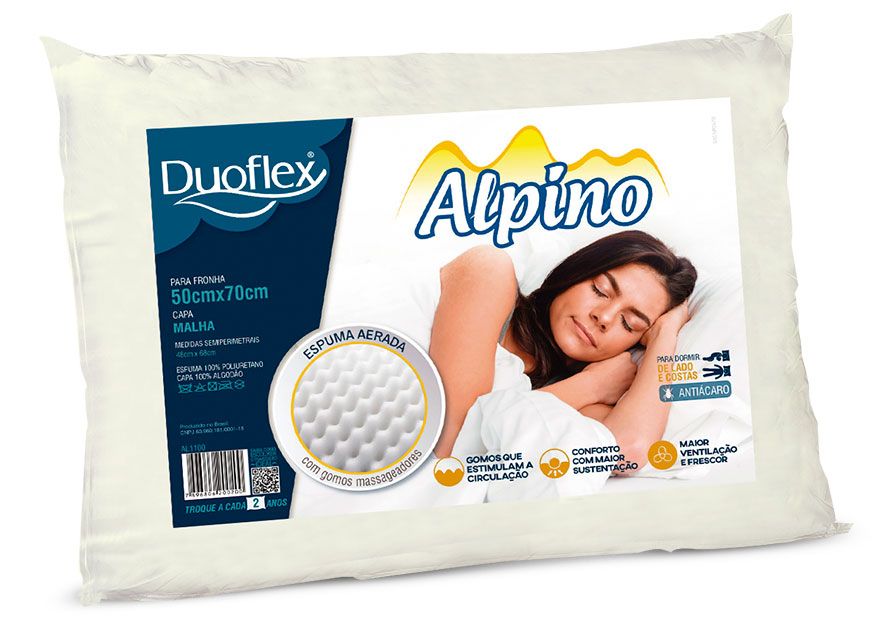 Almohada espuma 2025 de poliuretano