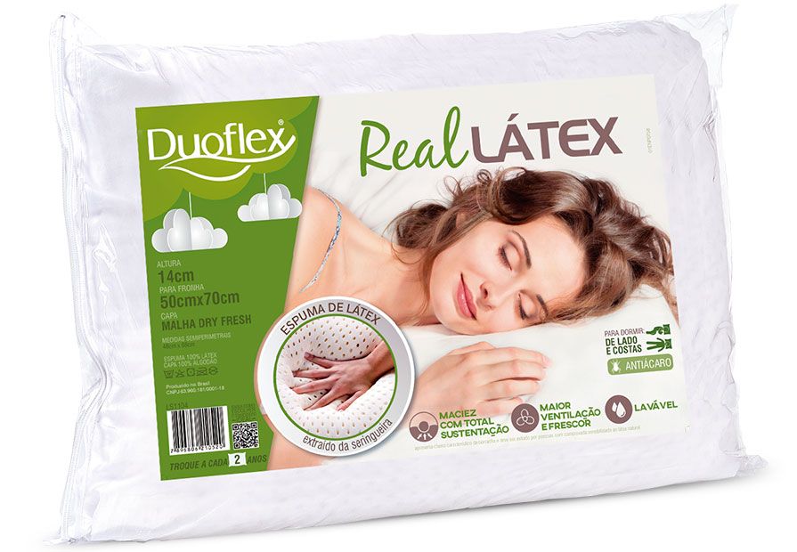 real latex pillow